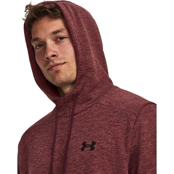 Men's Under Armour Heather Red Hoodie - Size Large - Picture 1 of 8